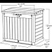 Скриня-шафа садова Keter Store-It-Out Max 1200 л, бежева