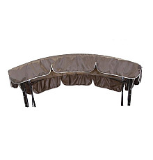 Тент Greengard Т-029 для садової гойдалки Імперія, Аланія, коричневий