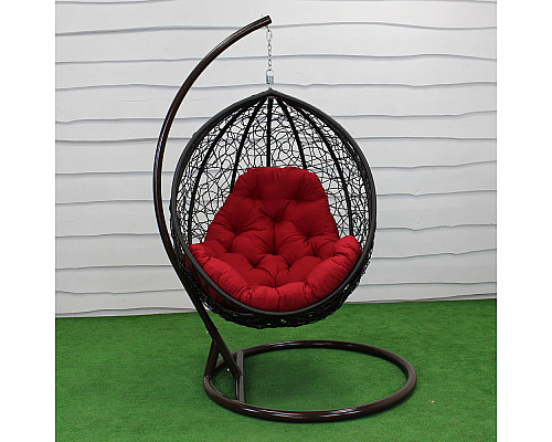 Подушка для крісла-кокона Greengard 10-04 130 х 110 х 8 см, червона