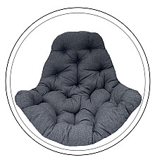 Подушка для крісла-кокона Greengard 10-12 130 х 110 х 8 см, сіра