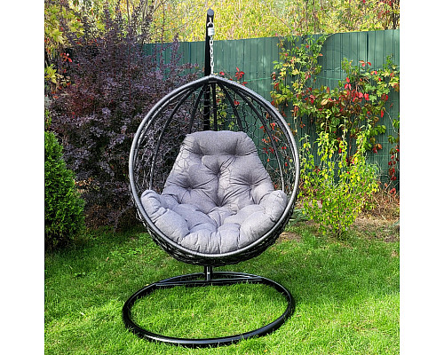 Подушка для крісла-кокона Greengard 10-12 130 х 110 х 8 см, сіра