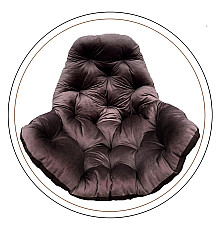 Подушка для крісло-кокона Greengard 10-19 130 х 110 х 8 см, коричнева