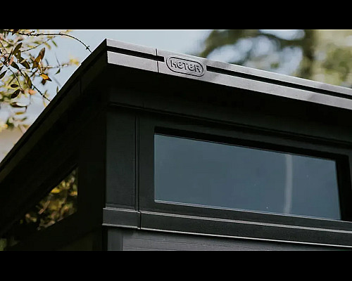 Будиночок садовий Keter Cortina 2.0 342 х 216 х 226 см, темно-сірий