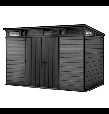 Будиночок садовий Keter Cortina 2.0 342 х 216 х 226 см, темно-сірий