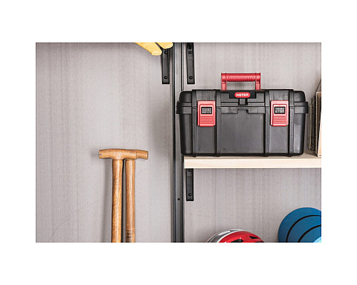 Будиночок садовий Keter Cortina 218 х 214 х 226 см, темно-сірий