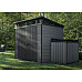 Будиночок садовий Keter Cortina 218 х 214 х 226 см, темно-сірий