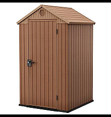 Будиночок садовий Keter Darwin 118 х 117 х 205 см, коричневий