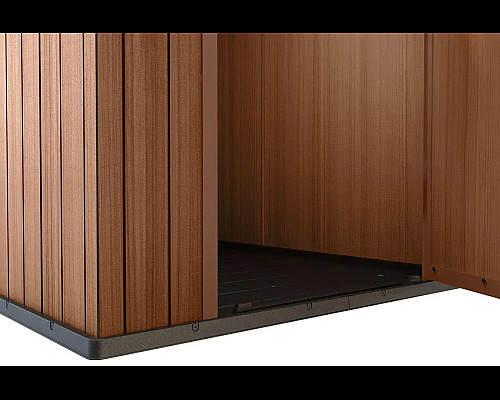 Будиночок садовий Keter Darwin 118 х 117 х 205 см, коричневий