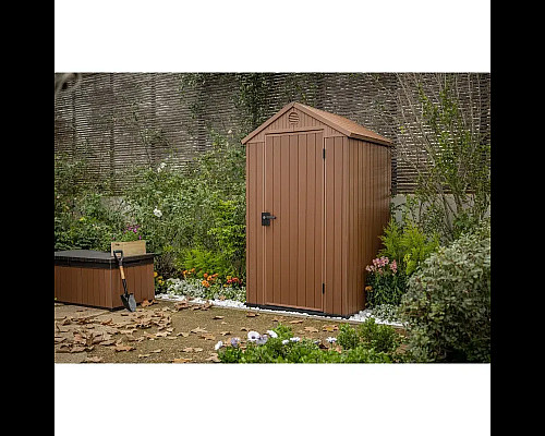 Будиночок садовий Keter Darwin 118 х 117 х 205 см, коричневий
