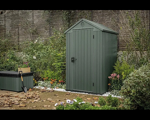 Будиночок садовий Keter Darwin 118 х 117 х 205 см, зелений