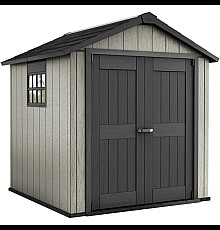 Будиночок садовий Keter OAKLAND 757 229 х 223 х 242 см, сірий