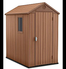 Будиночок садовий Keter Darwin 185 х 126 х 205 см, коричневий
