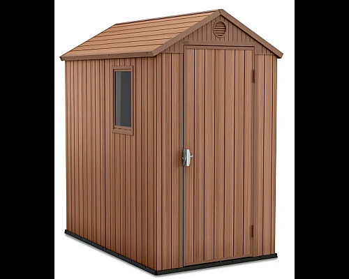 Будиночок садовий Keter Darwin 185 х 126 х 205 см, коричневий