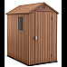 Будиночок садовий Keter Darwin 185 х 126 х 205 см, коричневий