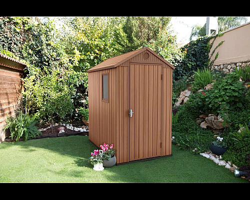Будиночок садовий Keter Darwin 185 х 126 х 205 см, коричневий