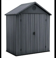 Будиночок садовий Keter Darwin 121 х 190 х 221 см, сірий