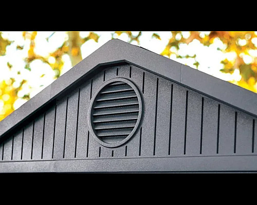 Будиночок садовий Keter Darwin 121 х 190 х 221 см, сірий