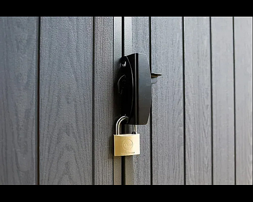 Будиночок садовий Keter Darwin 121 х 190 х 221 см, сірий