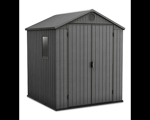 Будиночок садовий Keter Darwin 182 х 190 х 221 см, сірий