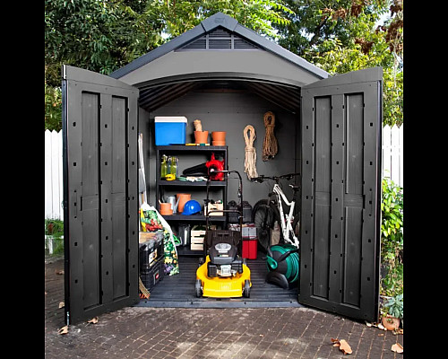 Будиночок садовий Keter Premier 757 228 х 223 х 252 см, сірий