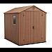 Будиночок садовий Keter Darwin 244 х 190 х 221 см, коричневий