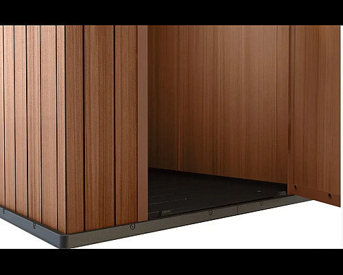 Будиночок садовий Keter Darwin 244 х 190 х 221 см, коричневий