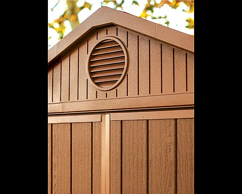 Будиночок садовий Keter Darwin 244 х 190 х 221 см, коричневий