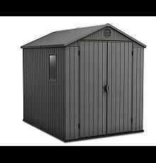 Будиночок садовий Keter Darwin 244 х 190 х 221 см, графіт