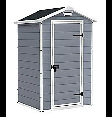 Будиночок садовий Keter MANOR 94 х 128 х 196 см, сірий