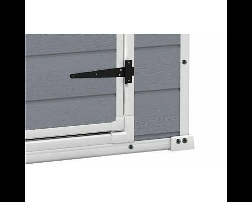 Будиночок садовий Keter MANOR 94 х 128 х 196 см, сірий