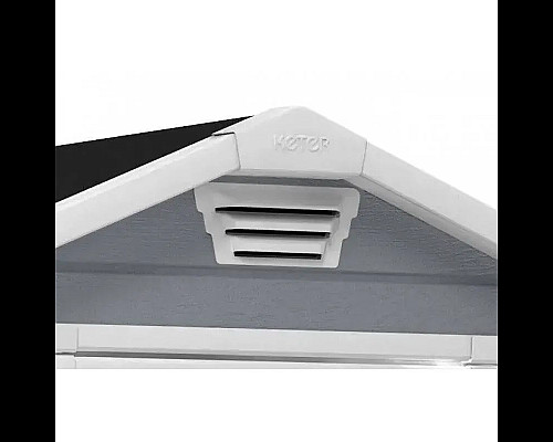 Будиночок садовий Keter MANOR 94 х 128 х 196 см, сірий