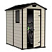 Будиночок садовий Keter MANOR 130 x 192 x 198 см, бежевий