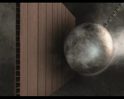 Будиночок садовий Keter Newton Plus 230 х 350 х 246 см, коричневий