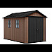 Будиночок садовий Keter Newton Plus 230 х 350 х 246 см, коричневий