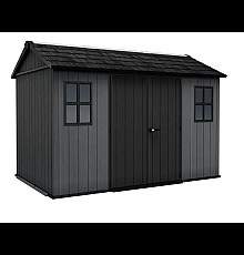 Будиночок садовий Keter Newton Plus 230 х 350 х 246 см, сірий