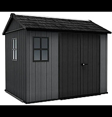 Будиночок садовий Keter Newton Plus 230 х 287 х 246 см, сірий