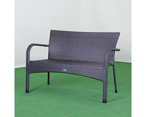 Диван садовий Greengard Комфорт Дн-001.120-3 2-місний, графіт