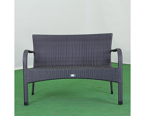 Диван садовий Greengard Комфорт Дн-001.120-3 2-місний, графіт