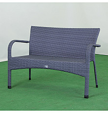 Диван садовий Greengard Комфорт Дн-001.120-2 2-місний, сірий