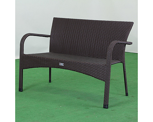 Диван садовий Greengard Комфорт Дн-001.120 2-місний, коричневий
