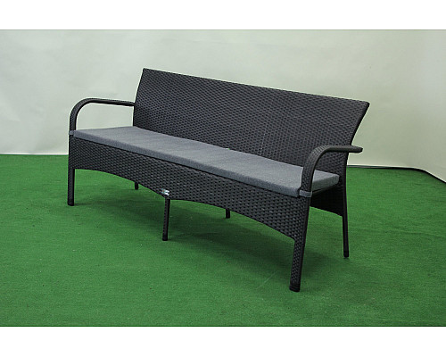 Диван садовий Greengard Комфорт Дн-001.180 3-місний, коричневий