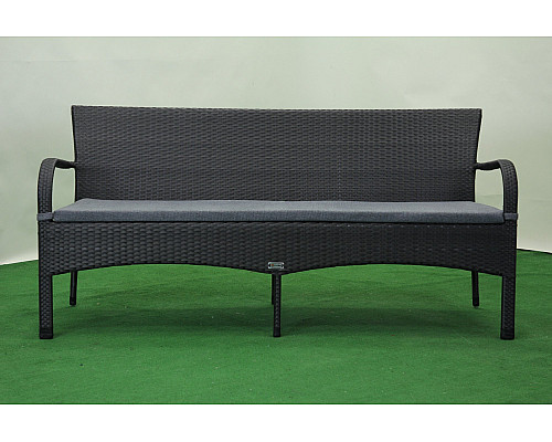 Диван садовий Greengard Комфорт Дн-001.180 3-місний, коричневий