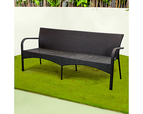 Диван садовий Greengard Комфорт Дн-001.200-2 3-місний, коричневий