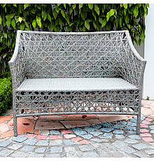 Диван садовий Greengard Лінора Дн-002.120 2-місний, світло-сірий