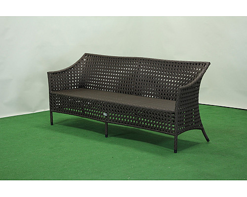 Диван садовий Greengard Лінора Дн-002.200 3-місний, коричневий