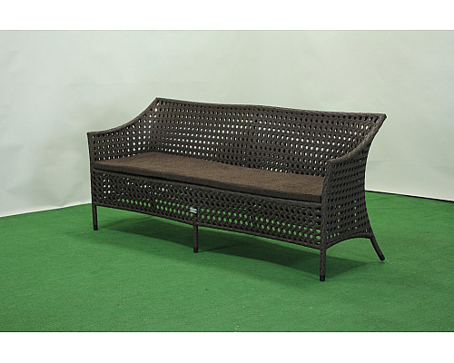 Диван садовий Greengard Лінора Дн-002.200 3-місний, коричневий