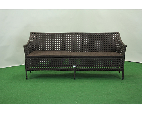 Диван садовий Greengard Лінора Дн-002.200 3-місний, коричневий