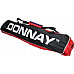 Набір для бадмінтону DONNAY 9 ел, червоно-блакитний
