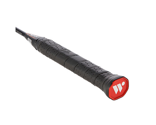 Ракетка для бадмінтону WISH CARBON PRO 67, чорно-оранжева