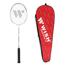 Ракетка для бадмінтону WISH FUSIONTEC 970, сіра
